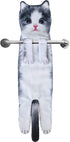 Cat Funny Hand Towels for Bathroom Kitchen